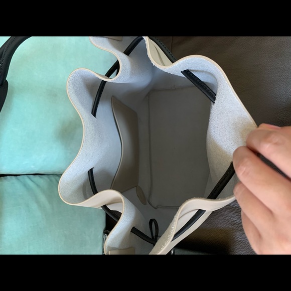 Vince Camuto leather drawstring tote - Picture 7 of 7